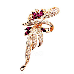 2019 Hot Sale Elegant Woman Brooches Retro Fashion Crystal Brooches Pins Fashion Jewelry Clothes Accessories Wholesale Sales