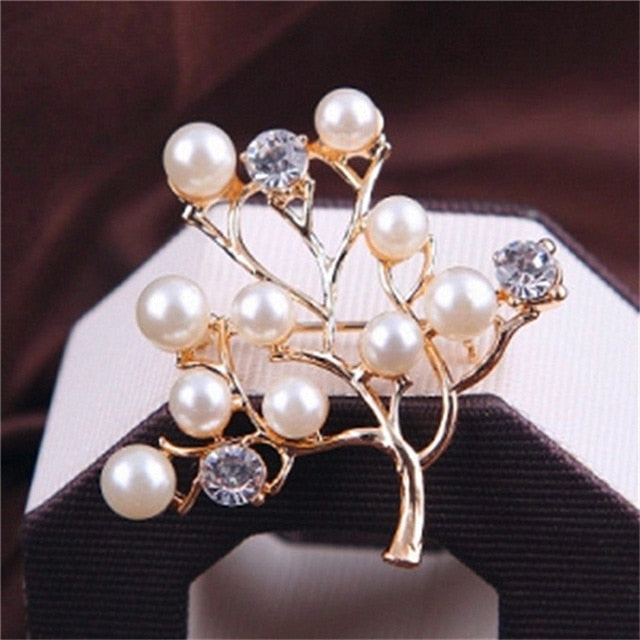 2019 Hot Sale Elegant Woman Brooches Retro Fashion Crystal Brooches Pins Fashion Jewelry Clothes Accessories Wholesale Sales