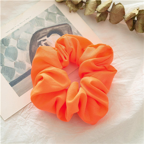 Korean Women Hearwear Girls Hair Tie Striped Lady Scrunchies Ponytail Hair Female Holder Rope Pineapple Print Hair Accessories