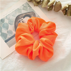 Korean Women Hearwear Girls Hair Tie Striped Lady Scrunchies Ponytail Hair Female Holder Rope Pineapple Print Hair Accessories