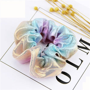 Korean Women Hearwear Girls Hair Tie Striped Lady Scrunchies Ponytail Hair Female Holder Rope Pineapple Print Hair Accessories