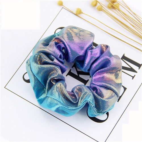 Korean Women Hearwear Girls Hair Tie Striped Lady Scrunchies Ponytail Hair Female Holder Rope Pineapple Print Hair Accessories