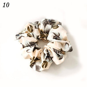 Korean Women Hearwear Girls Hair Tie Striped Lady Scrunchies Ponytail Hair Female Holder Rope Pineapple Print Hair Accessories