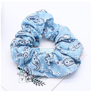 Korean Women Hearwear Girls Hair Tie Striped Lady Scrunchies Ponytail Hair Female Holder Rope Pineapple Print Hair Accessories