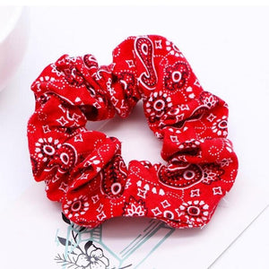 Korean Women Hearwear Girls Hair Tie Striped Lady Scrunchies Ponytail Hair Female Holder Rope Pineapple Print Hair Accessories