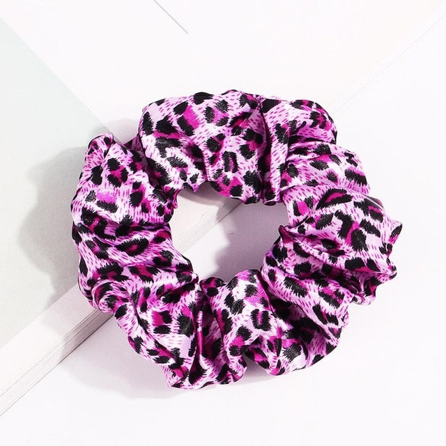 Korean Women Hearwear Girls Hair Tie Striped Lady Scrunchies Ponytail Hair Female Holder Rope Pineapple Print Hair Accessories