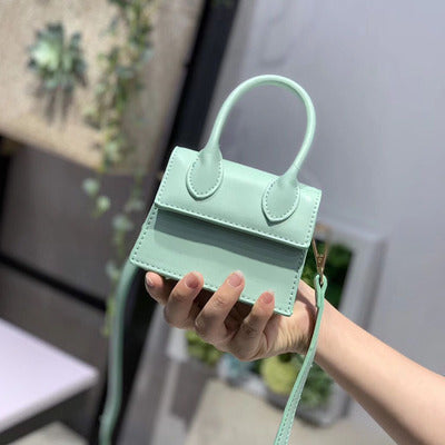 Mini Small Square bag 2019 Fashion New Quality PU Leather Women's Handbag Crocodile pattern Chain Shoulder Messenger Bags