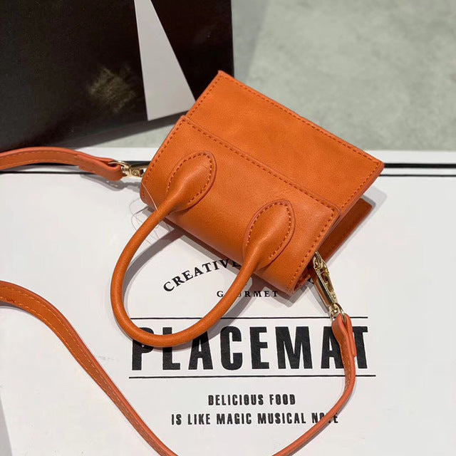 Mini Small Square bag 2019 Fashion New Quality PU Leather Women's Handbag Crocodile pattern Chain Shoulder Messenger Bags