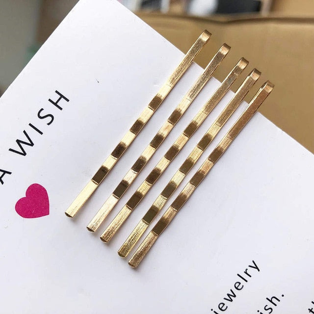 2019 New Fashion Pearl Hair Clip for Women Elegant Korean Design Snap Barrette Stick Hairpin Hair Styling Accessories Hair Pins