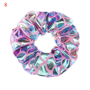 Korean Women Hearwear Girls Hair Tie Striped Lady Scrunchies Ponytail Hair Female Holder Rope Pineapple Print Hair Accessories