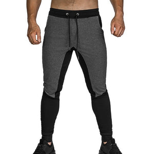 Mens Joggers zipper Casual Pants Fitness Sportswear Tracksuit Bottoms Skinny Sweatpants Trousers Black Gyms Jogger Track Pants