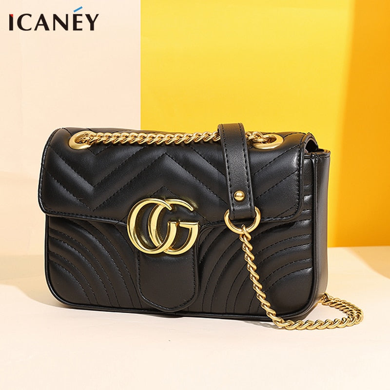 Shoulder bag female  CG small crossbody bag for female messenger bag 2020 bolsa luxury handbags women bags designer purses