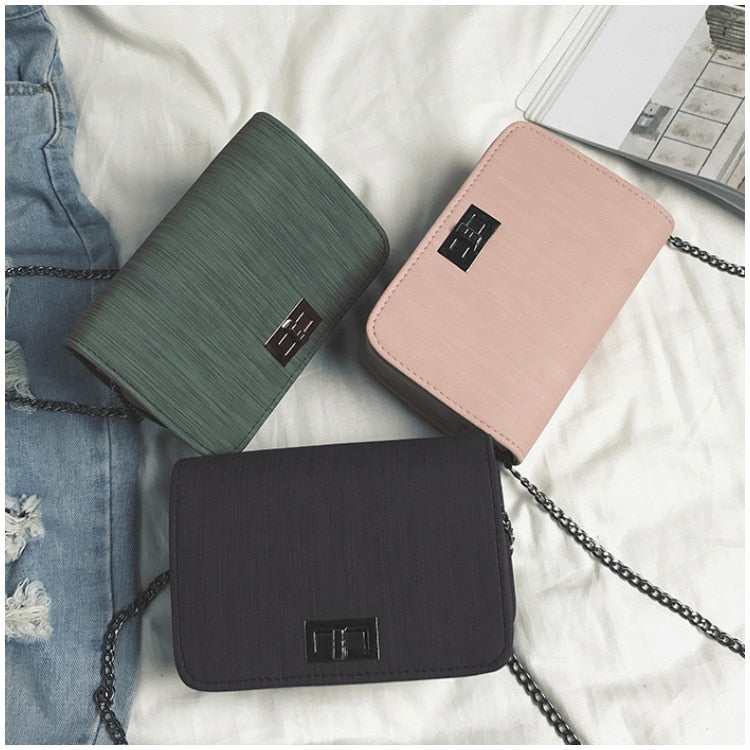 Women Shoulder Bag 2019 Luxury Handbags Women Bags Designer Version Luxury Wild Girls Small Square Messenger Bag Bolsa Feminina