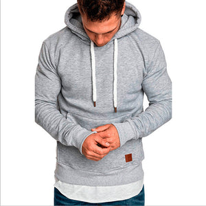 Meihuida Autumn Men Casual  Solid Zip Up Warm Pocket Cotton Breathablity Hoodie Hoodies Sweatshirt Jacket Coat Top Tops