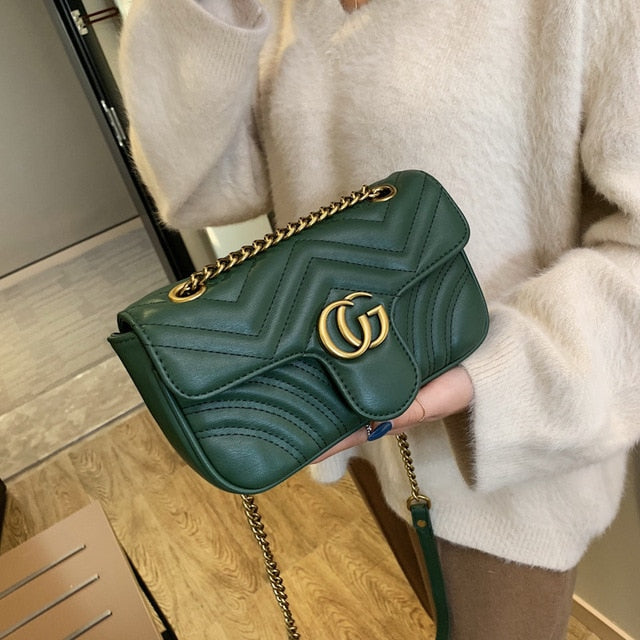 Shoulder bag female  CG small crossbody bag for female messenger bag 2020 bolsa luxury handbags women bags designer purses