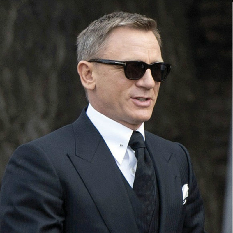 New Square James Bond Men Sunglasses Brand Designer Glasses Women Super Star Celebrity Driving Sunglasses Tom for Men Eyeglasses